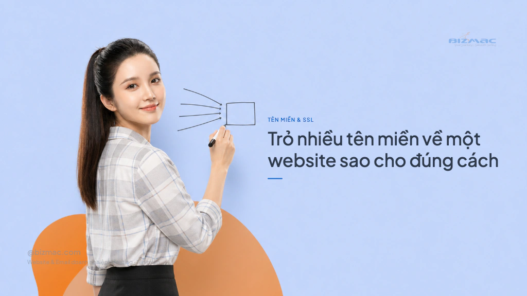Minh hoạ cho bài Trỏ nhiều tên miền về một website sao cho đúng cách