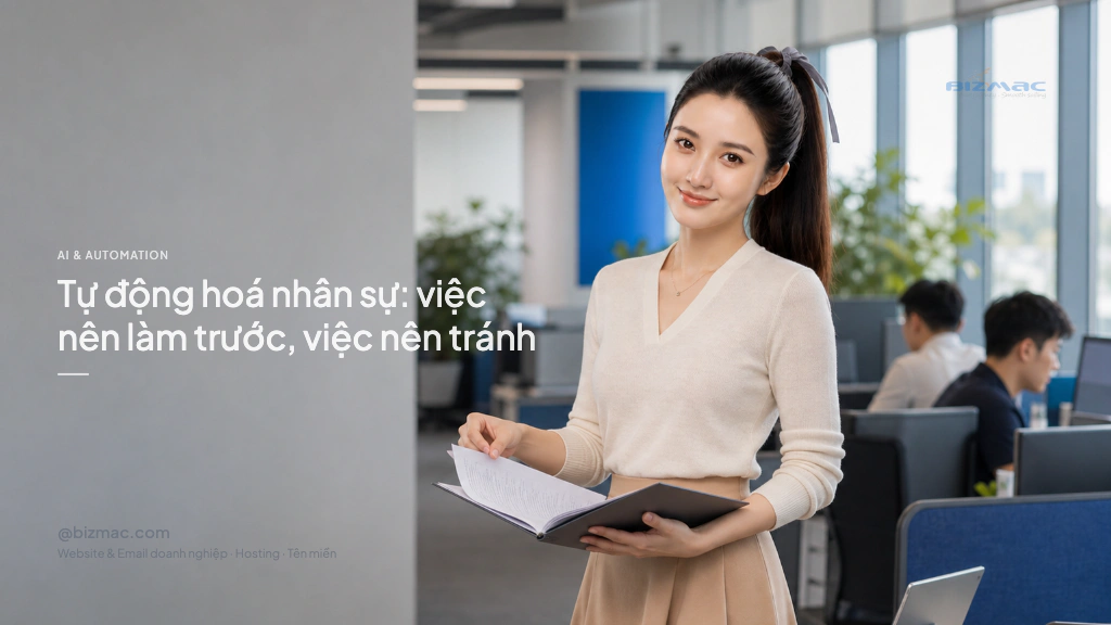 Minh hoạ cho bài Tự động hoá nhân sự: việc nên làm trước, việc nên tránh
