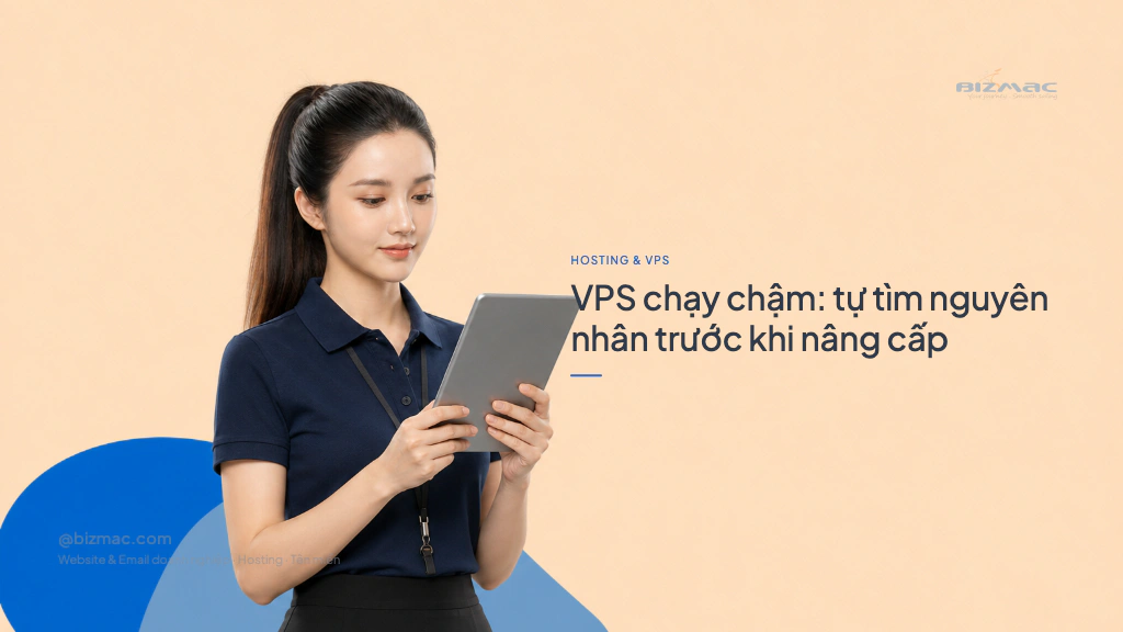 Minh hoạ cho bài VPS chạy chậm: tự tìm nguyên nhân trước khi nâng cấp