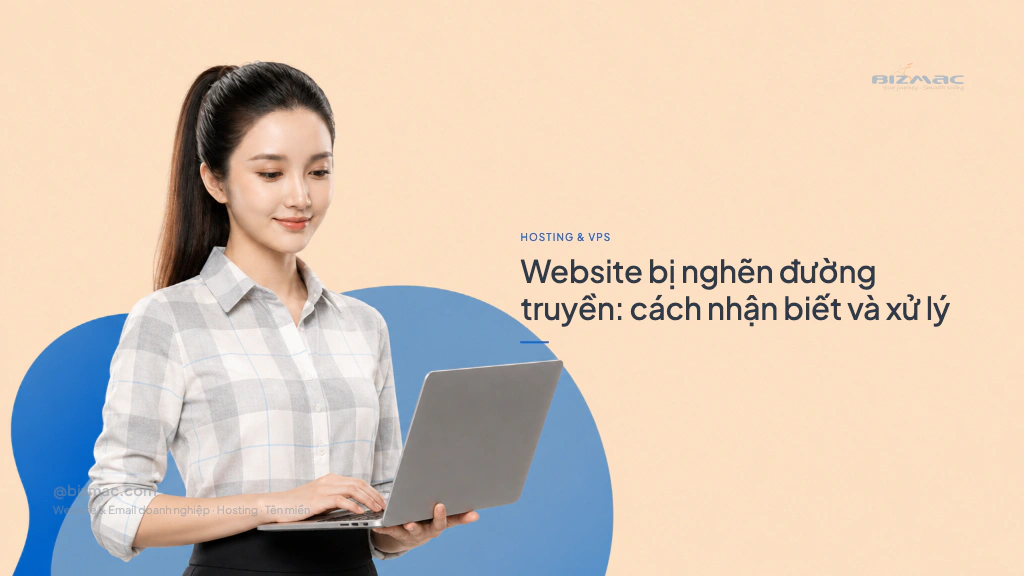 Minh hoạ cho bài Website bị nghẽn đường truyền: cách nhận biết và xử lý