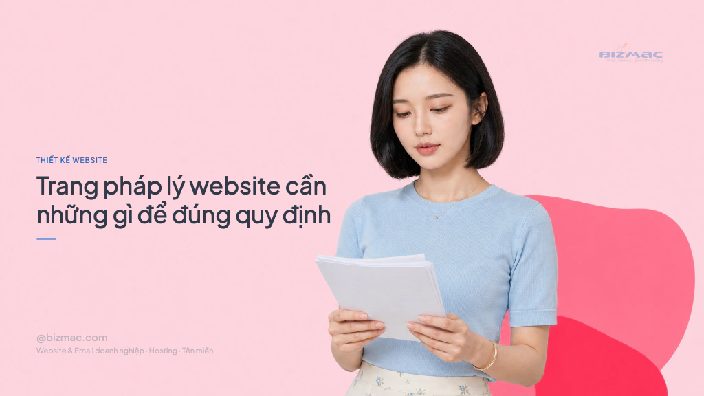 Minh hoạ cho bài Trang pháp lý website cần những gì để đúng quy định