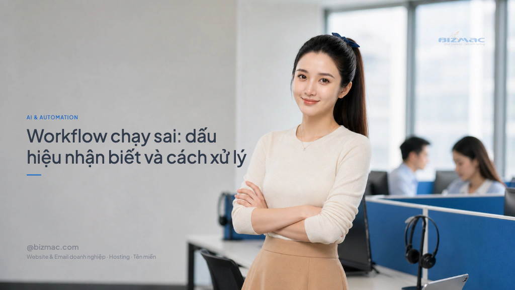 Minh hoạ cho bài Workflow chạy sai: dấu hiệu nhận biết và cách xử lý